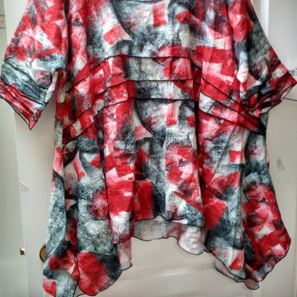Linen Tunic Top